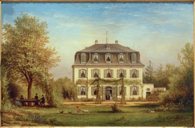 C. Morgenstern, Gartenhaus der Bankiersfamilie Bansa, Sachsenhausen von Carl Morgenstern